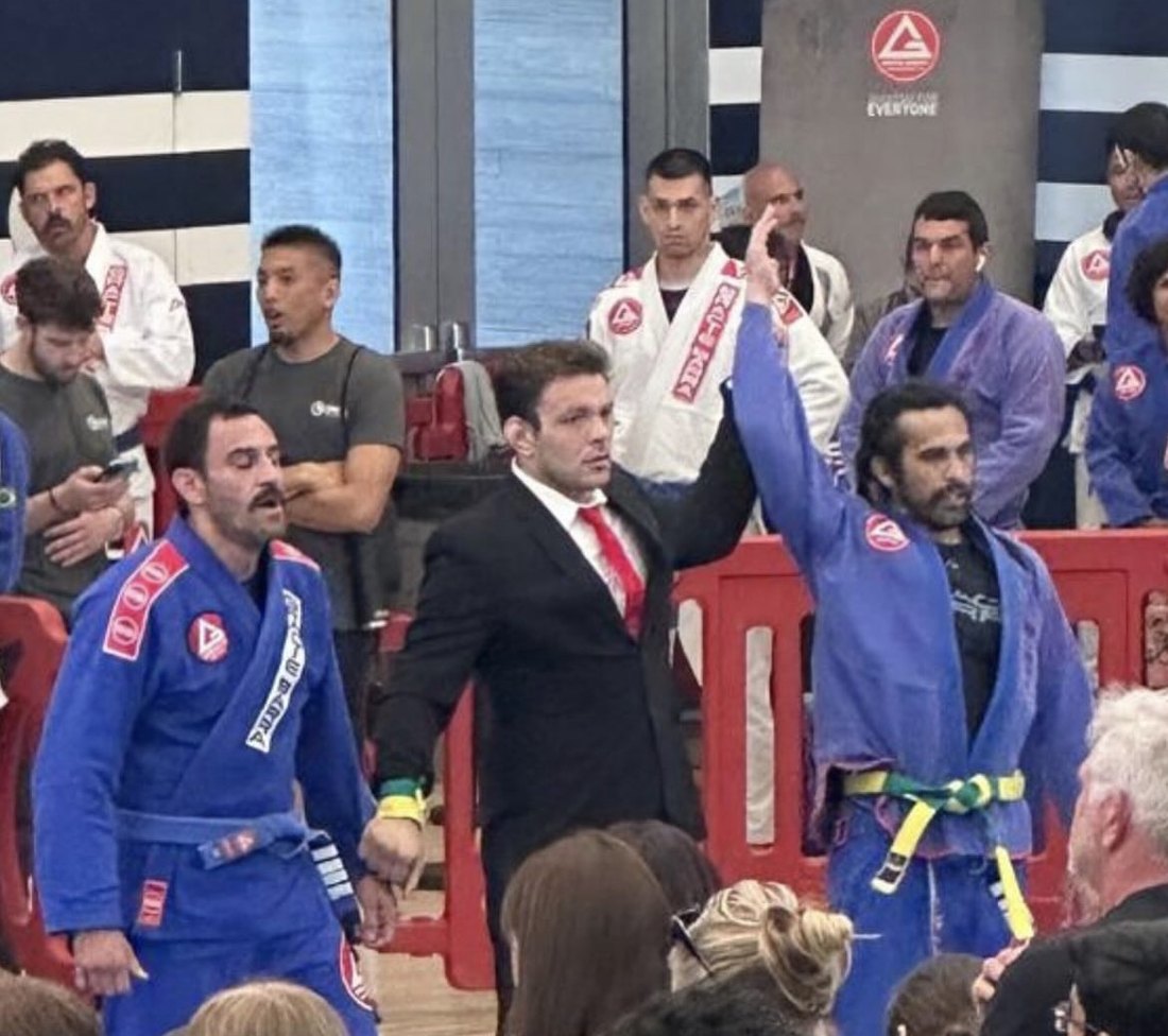 Matt winning another match